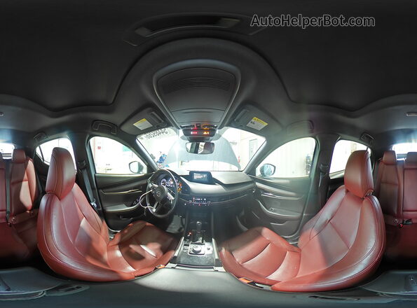 JM1BPBLM5R1709965 2024 MAZDA 3 Gray VIN კოდის სტიკერის ხედი