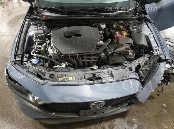 JM1BPBLMXR1721366 2024 MAZDA 3 Blue ძრავის განყოფილების ხედი