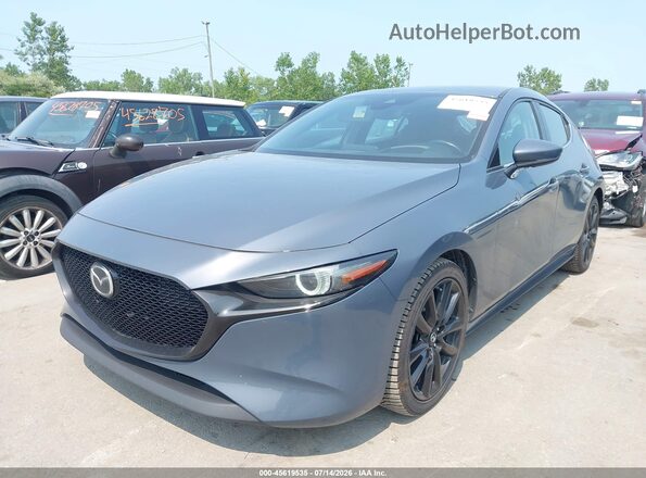JM1BPBML0M1402962 2021 MAZDA 3 Gray Передня ліва чверть
