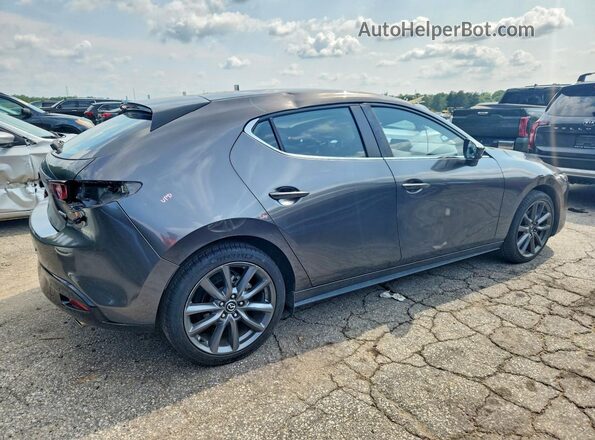 JM1BPBMM2K1122756 2019 MAZDA 3 Charcoal Հետևի աջ