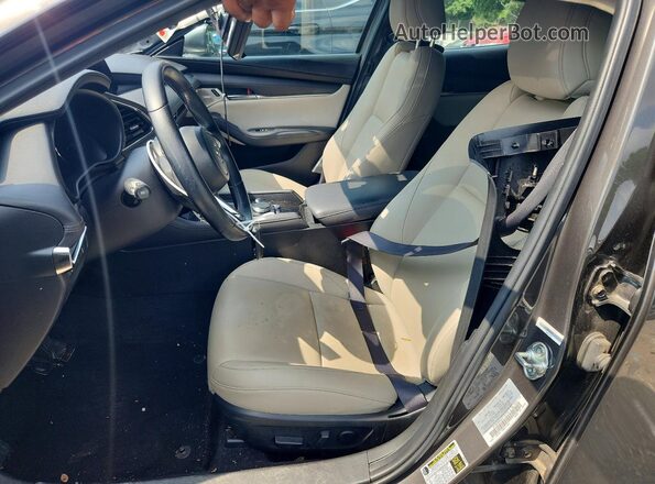 JM1BPBMM2K1122756 2019 MAZDA 3 Charcoal Սալոնի դիմացի տեսք