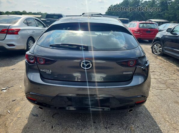JM1BPBMM2K1122756 2019 MAZDA 3 Charcoal Հետևի տեսք