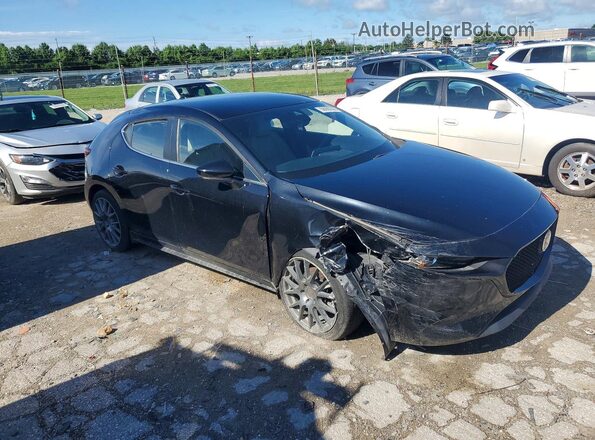 JM1BPBMM3K1140375 2019 MAZDA 3 Black Przód prawy