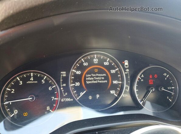 JM1BPBMM3K1140375 2019 MAZDA 3 Black Widok zestawu wskaźników