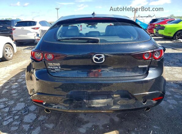 JM1BPBMM3K1140375 2019 MAZDA 3 Black Widok z tyłu
