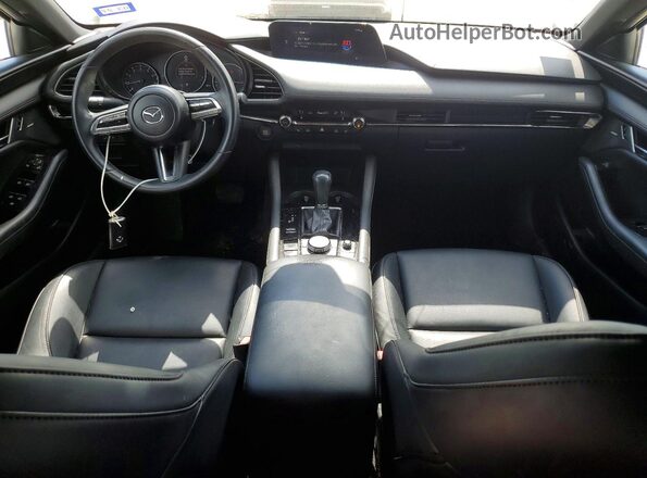 JM1BPBMM7L1161098 2020 MAZDA 3 White Вид панелі приладів