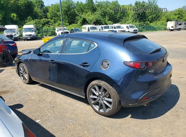 JM1BPBMMXL1164710 2020 MAZDA 3 Синий Задняя левая четверть