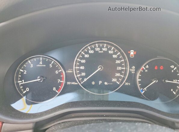 JM1BPBMYXM1342233 2021 MAZDA 3 Gray Սարքավորումների վահանակի տեսք