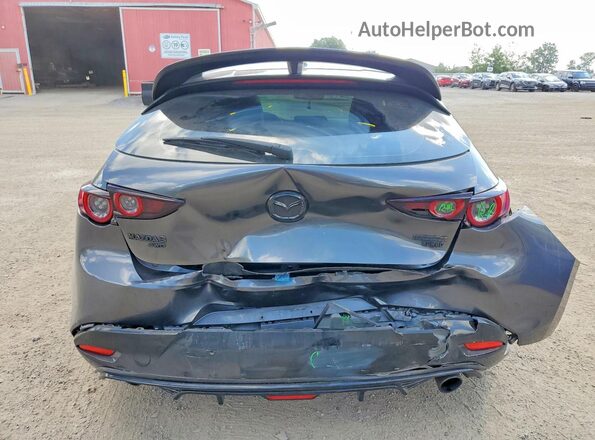 JM1BPBMYXM1342233 2021 MAZDA 3 Gray Հետևի տեսք