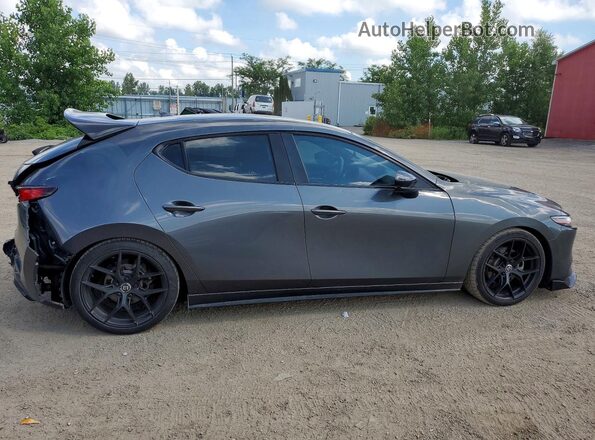 JM1BPBMYXM1342233 2021 MAZDA 3 Gray Հետևի աջ
