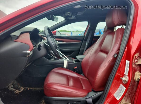 JM1BPBNM0K1132670 2019 MAZDA 3 Red Vista interior delantera