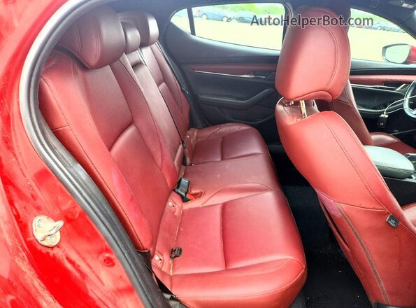JM1BPBNM0K1132670 2019 MAZDA 3 Red Vista de los asientos traseros