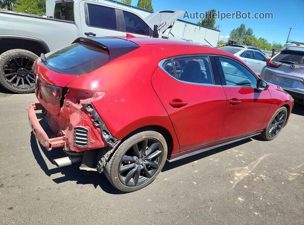JM1BPBNM1K1143063 2019 MAZDA 3 Red Tył prawy