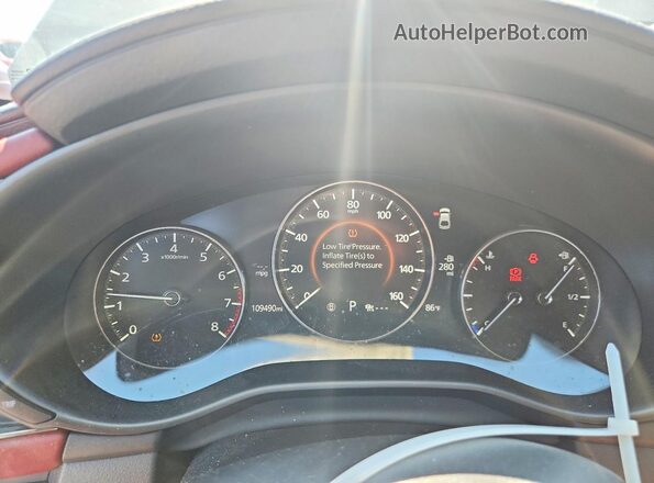 JM1BPBNM2K1119242 2019 MAZDA 3 Gray Вид щитка приладів
