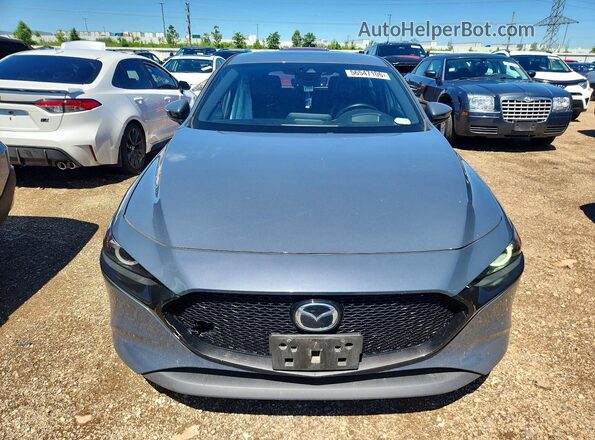 JM1BPBNM2K1119242 2019 MAZDA 3 Gray Вид спереду