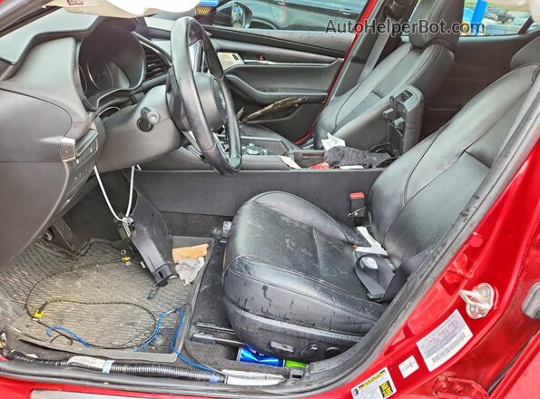 JM1BPBNM2L1155045 2020 MAZDA 3 Red Front interior view
