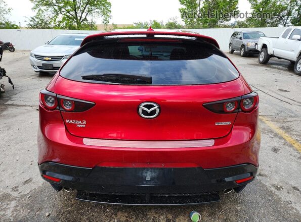 JM1BPBNM2L1155045 2020 MAZDA 3 Red Rear view