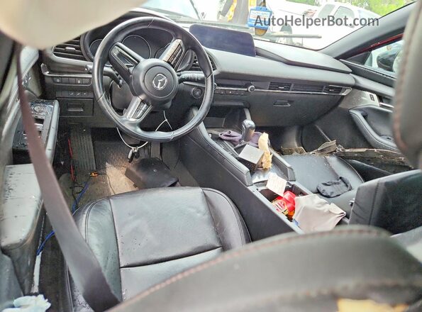JM1BPBNM2L1155045 2020 MAZDA 3 Red Dashboard view