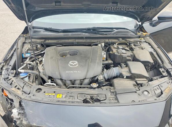 JM1BPBNM2L1172833 2020 MAZDA 3 Black Widok wnętrza z tyłu