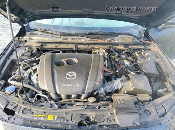 JM1BPBNM3L1165650 2020 MAZDA 3 Black უკანა სალონის ხედი