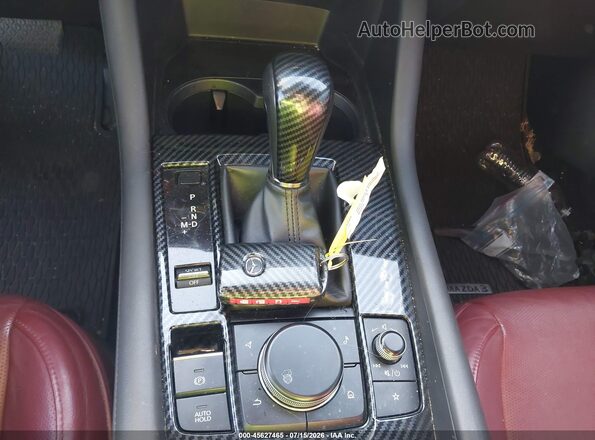 JM1BPBNY0M1309739 2021 MAZDA 3 White Widok deski rozdzielczej