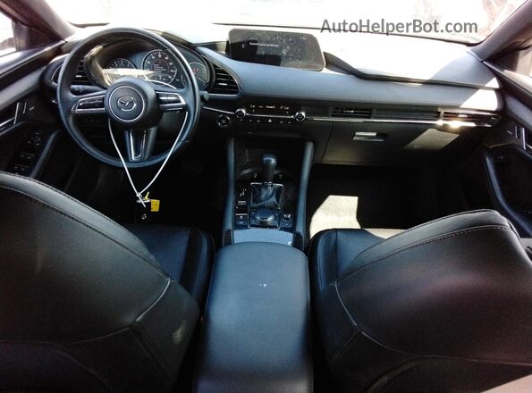 JM1BPBNY3M1320802 2021 MAZDA 3 Charcoal Widok deski rozdzielczej