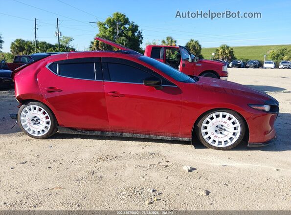 JM1BPBNY4P1623110 2023 MAZDA 3 Red Вид задньої частини салону