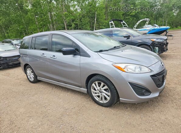 JM1CW2CL6H0194610 2017 MAZDA 5 Silver Przód prawy