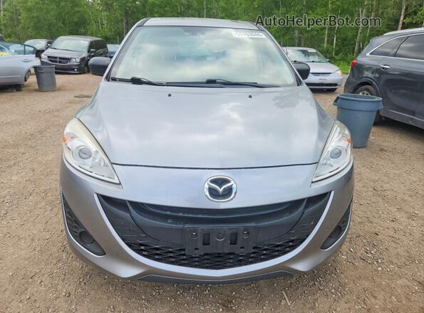 JM1CW2CL6H0194610 2017 MAZDA 5 Silver Widok z przodu
