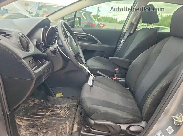 JM1CW2CL6H0194610 2017 MAZDA 5 Silver Widok wnętrza z przodu