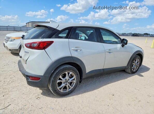 JM1DKBB75G0125832 2016 MAZDA CX-3 Серебряный Задняя правая четверть