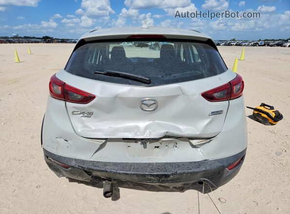 JM1DKBB75G0125832 2016 MAZDA CX-3 Серебряный Вид сзади
