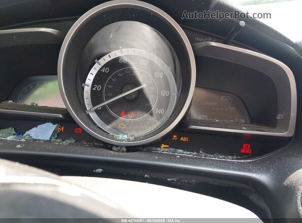 JM1DKBB79G0126207 2016 MAZDA CX-3 White Widok tylnych siedzeń