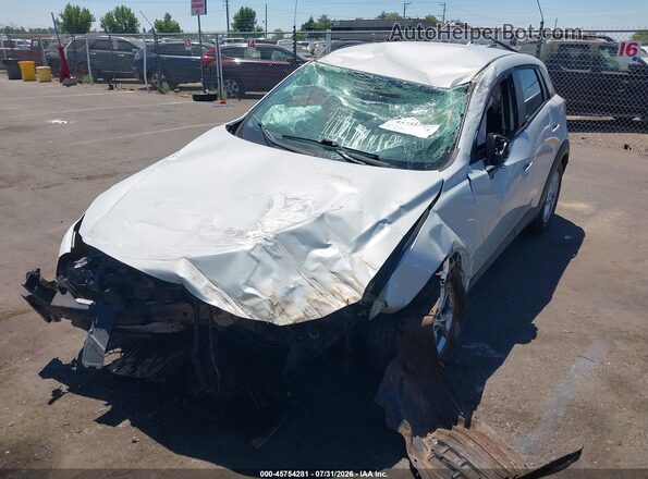 JM1DKBB79G0126207 2016 MAZDA CX-3 White Przód lewy