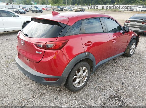JM1DKBB7XG0123932 2016 MAZDA CX-3 Red Trasero derecho