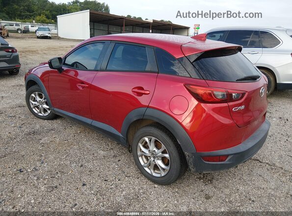 JM1DKBB7XG0123932 2016 MAZDA CX-3 Red Trasero izquierdo