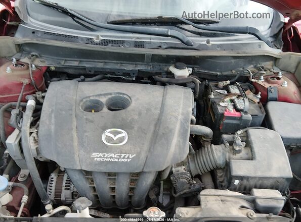 JM1DKBB7XG0123932 2016 MAZDA CX-3 Red Vista trasera