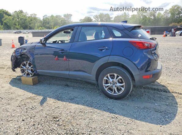 JM1DKBC70G0113327 2016 MAZDA CX-3 Blue Trasero izquierdo