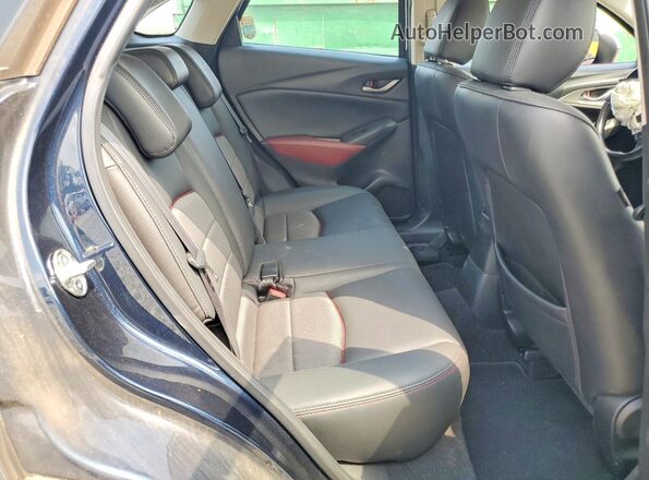 JM1DKBC70G0113327 2016 MAZDA CX-3 Blue Vista de los asientos traseros