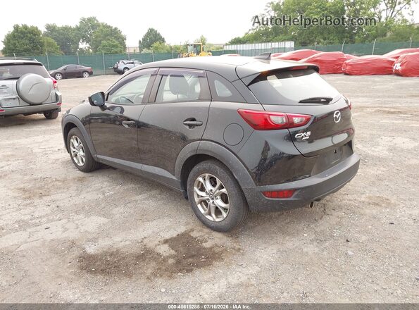 JM1DKBC70G0117894 2016 MAZDA CX-3 Black უკანა მარცხენა