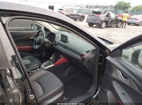 JM1DKBC70G0117894 2016 MAZDA CX-3 Black წინა სალონის ხედი