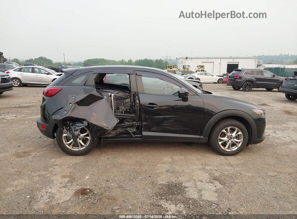 JM1DKBC70G0117894 2016 MAZDA CX-3 Black უკანა სალონის ხედი