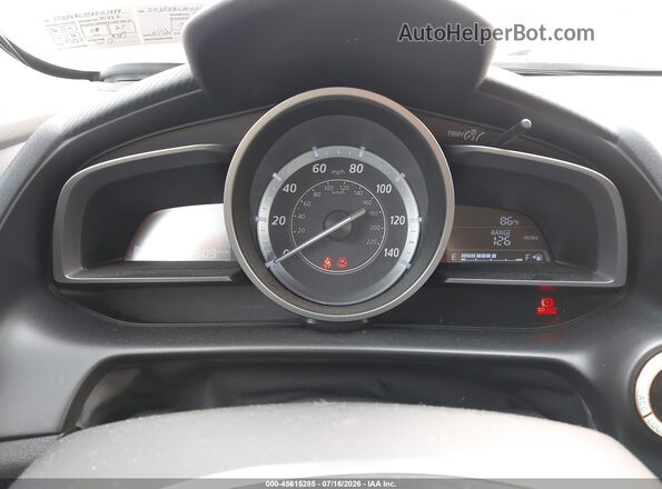 JM1DKBC70G0117894 2016 MAZDA CX-3 Black უკანა სავარძლების ხედი