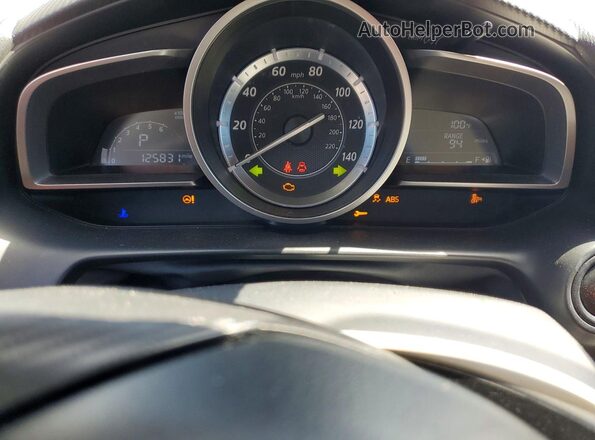 JM1DKBC70G0124196 2016 MAZDA CX-3 Gray Սարքավորումների վահանակի տեսք