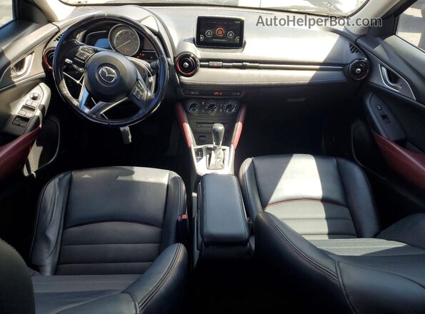 JM1DKBC70G0124196 2016 MAZDA CX-3 Gray Առջևի վահանակի տեսք