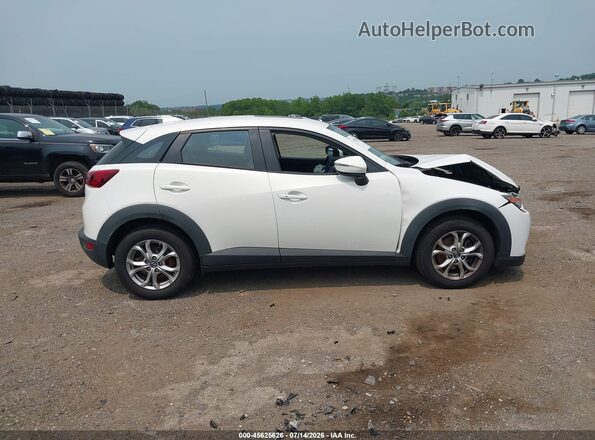 JM1DKBC71G0113515 2016 MAZDA CX-3 White უკანა სალონის ხედი