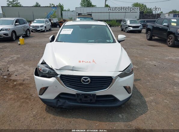 JM1DKBC71G0113515 2016 MAZDA CX-3 White ხელსაწყოთა პანელის ხედი