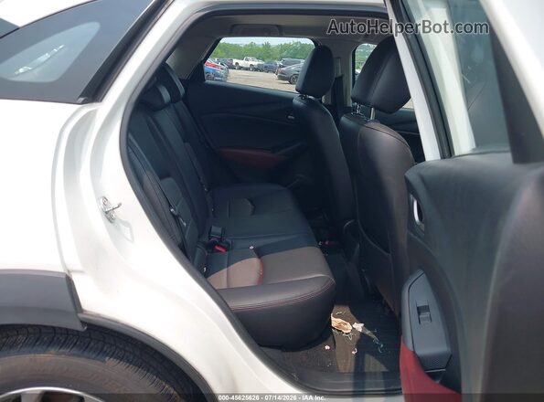 JM1DKBC71G0113515 2016 MAZDA CX-3 White VIN კოდის სტიკერის ხედი