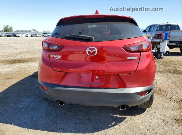 JM1DKBC75G0124937 2016 MAZDA CX-3 Red Հետևի տեսք