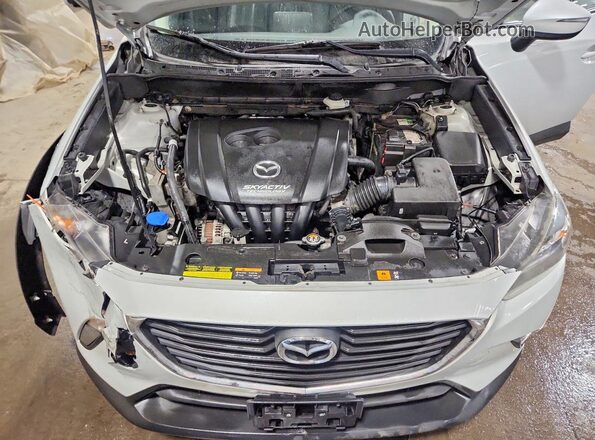 JM1DKBC78G0114581 2016 MAZDA CX-3 Silver Вид підкапотного простору